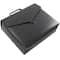 JAM Paper 10" x 12" Black Plastic Portfolio File Carry Case